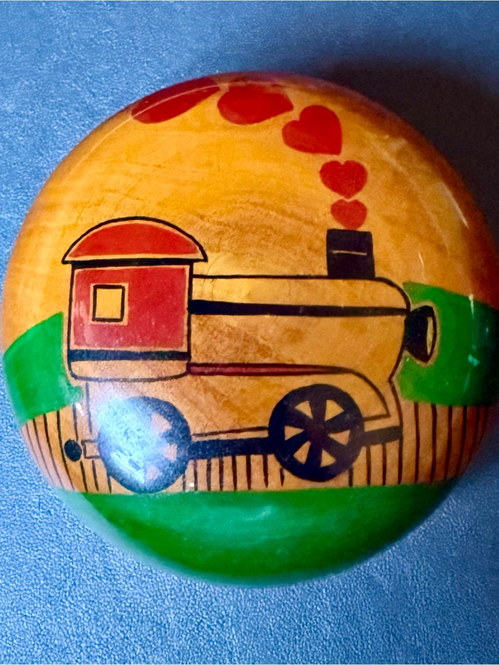Hand Painted Trinket Box